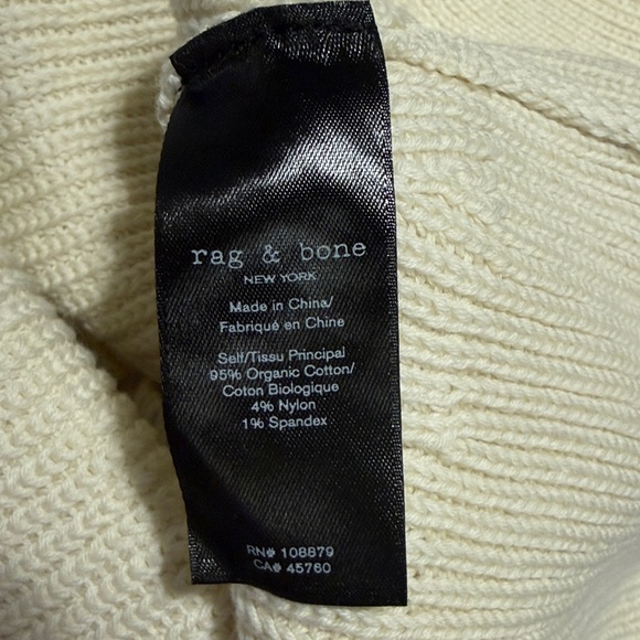 NWT RAG & BONE V-NECK SWEATER VEST - Picture 6 of 6